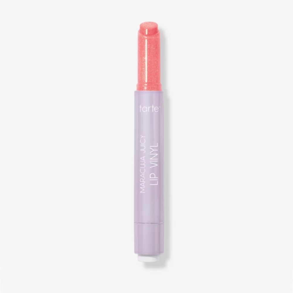Brand New W/O Box Tarte Maracuja Juicy Lip Vinyl Lip Gloss-Shimmering Pink Lily